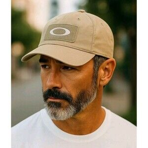 Men's Oakley SI Cotton Cap In Olive Green Sz S/M